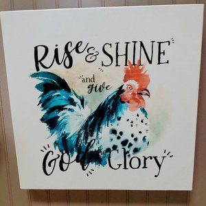 Rooster Canvas Art